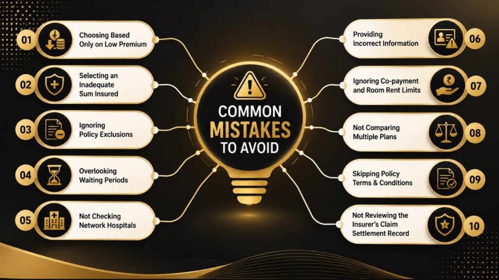 common insurance mistakes