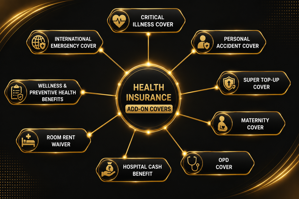 popular health insurance riders overview